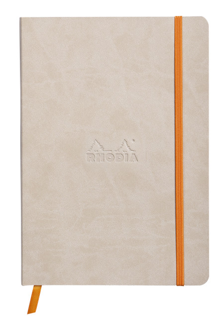 Rhodia Softcover Notebook - A5 - Beige - Dotted